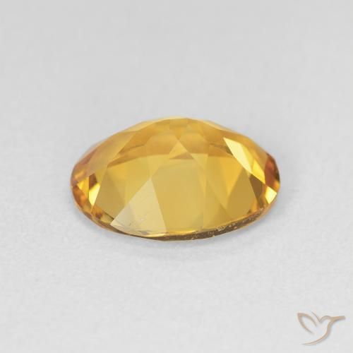 Citrino Dorato naturale da 2.58 ct, Ovale, VVS