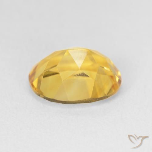 Citrino Oro profondo naturale da 3.28 ct, Ovale, VVS