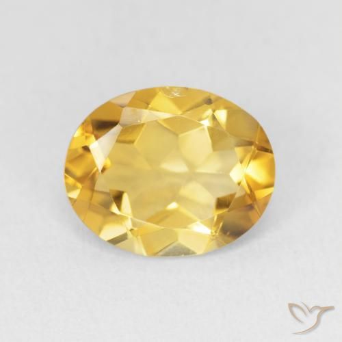 2.63ct Naturale Dorato Citrino, Ovale, VVS