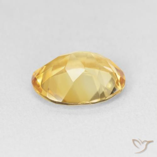 Citrino Dorato naturale da 2.63 ct, Ovale, VVS