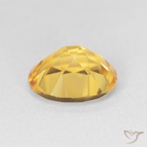 Citrino Oro brillante naturale da 3.18 ct, Ovale, VVS
