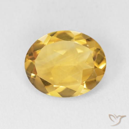 2.78ct Naturale Dorato Citrino, Ovale, VVS