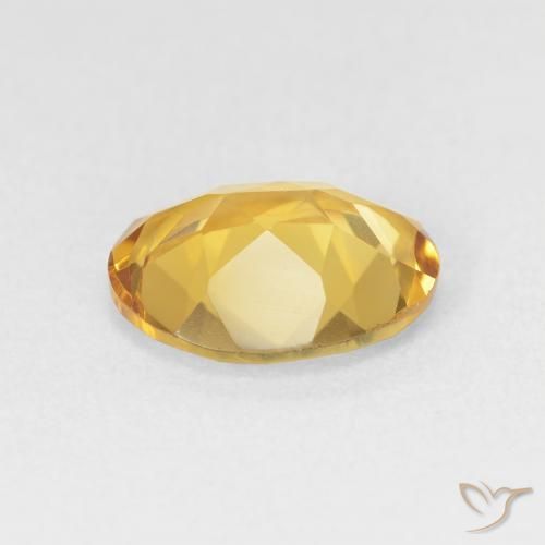 Citrino Dorato naturale da 2.78 ct, Ovale, VVS