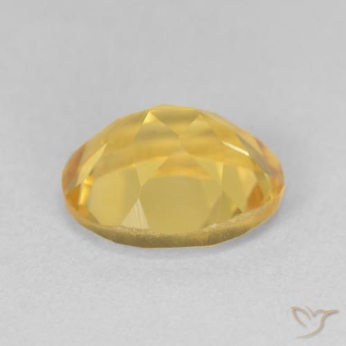 Citrino Dorato medio naturale da 3.45 ct, Ovale, VVS-VS