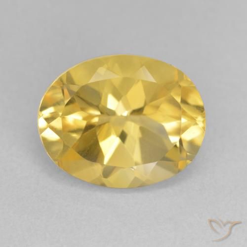 3.82ct Naturale Arancio dorato Citrino, Ovale, VVS-VS