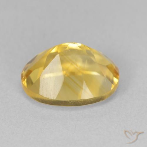 Citrino Arancio dorato naturale da 3.82 ct, Ovale, VVS-VS