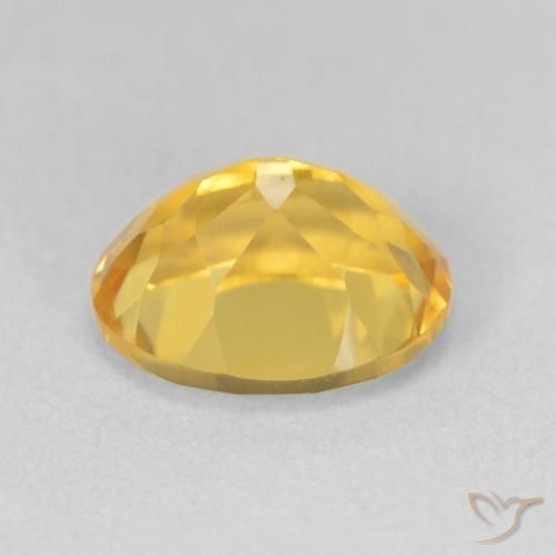 Citrino Dorato naturale da 3.67 ct, Ovale, VVS-VS