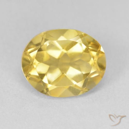 3.40ct Naturale Arancio dorato Citrino, Ovale, VVS-VS