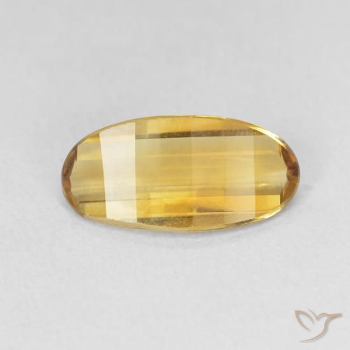 2.28ct Naturale Arancio dorato Citrino, Ovale, VVS