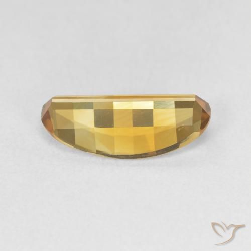 Citrino Arancio dorato naturale da 2.18 ct, Ovale, VVS