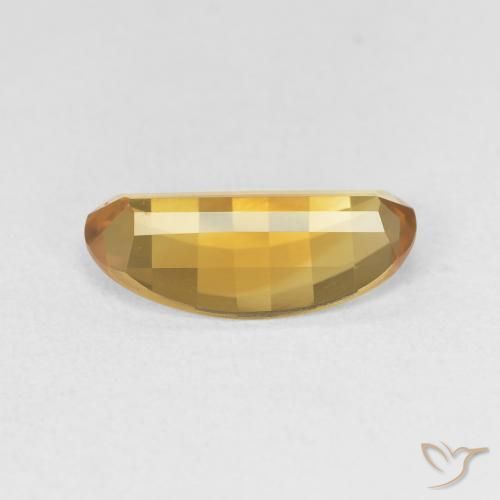 Citrino Arancio dorato naturale da 2.17 ct, Ovale, VVS