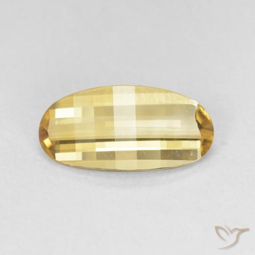 2.40ct Naturale Dorato Citrino, Ovale, VVS