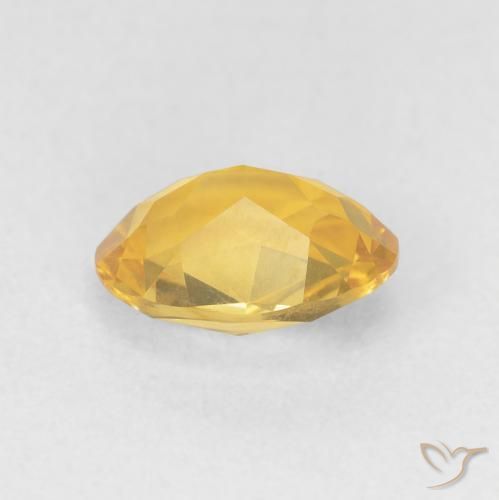 Citrino Dorato medio naturale da 1.65 ct, Ovale, VVS