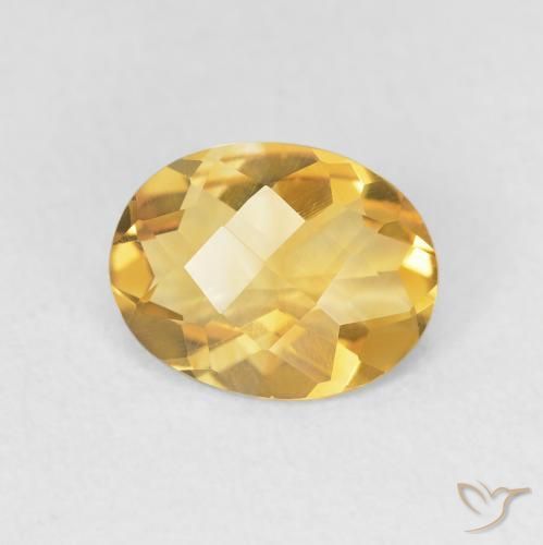 Citrino Oro brillante naturale da 1.47 ct, Ovale, VVS