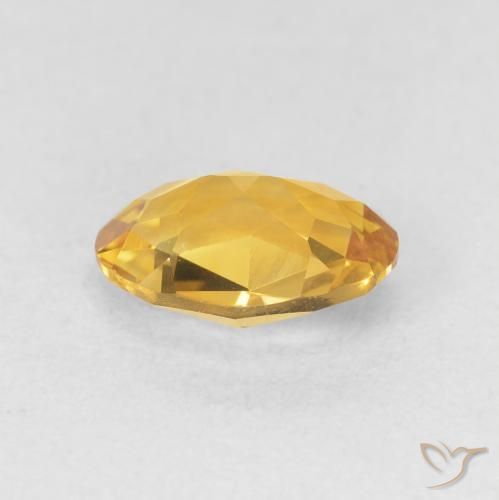 Citrino Dorato naturale da 1.55 ct, Ovale, VVS