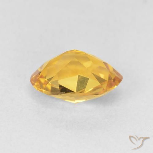 Citrino Dorato naturale da 1.59 ct, Ovale, VVS