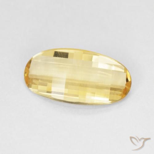 Citrino Dorato naturale da 2.31 ct, Ovale, VVS-VS