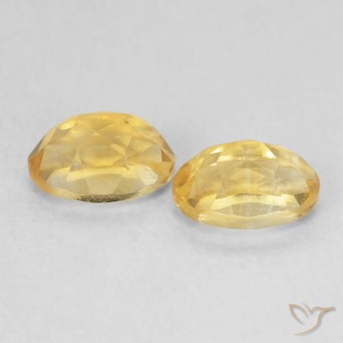 Gemme di Citrino Dorato naturale da 1.06 ct, Ovale, VS