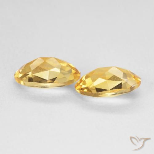 Gemme di Citrino Dorato naturale da 2.93 ct, Ovale, VVS-VS