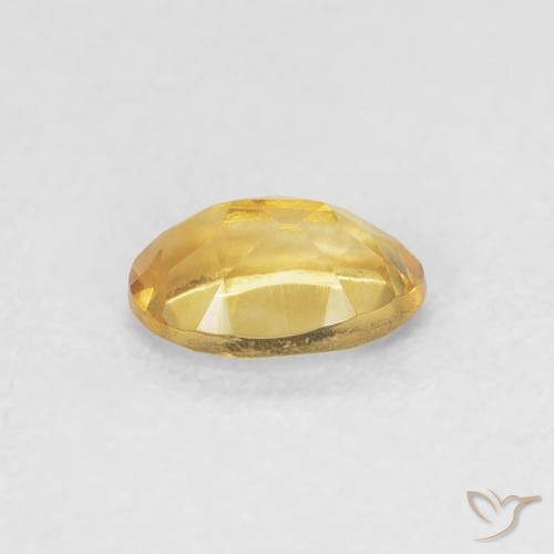 Citrino Dorato naturale da 0.44 ct, Ovale, VVS-VS