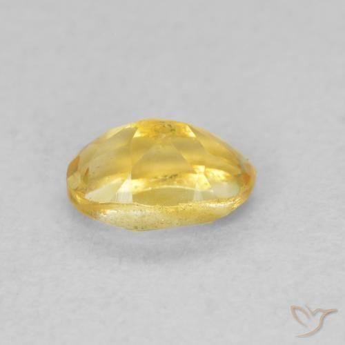 Citrino Dorato naturale da 0.49 ct, Ovale, VVS