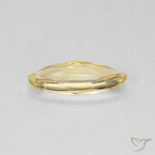 Citrino Dorato naturale da 0.77 ct, Ovale, Trasparente