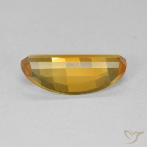 Citrino Medium Light Orange-Gold naturale da 2.48 ct, Ovale, VVS