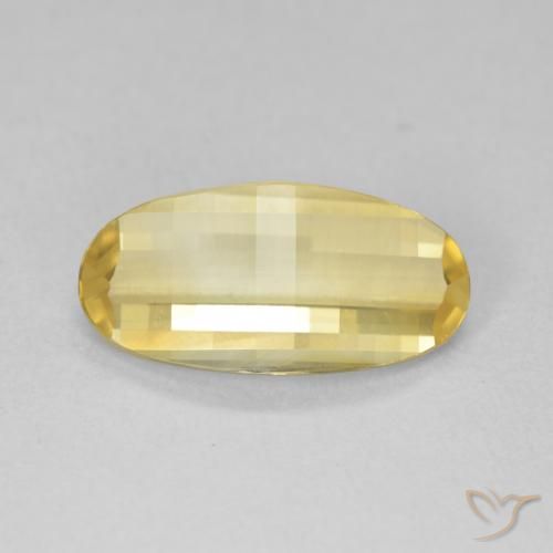 2.22ct Naturale Giallo medio Citrino, Ovale, VVS