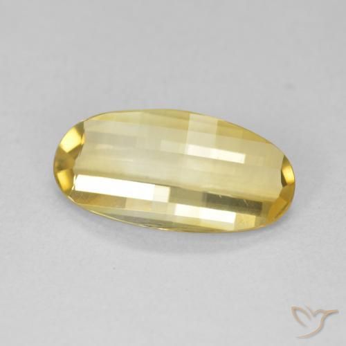 Citrino Giallo medio naturale da 2.22 ct, Ovale, VVS