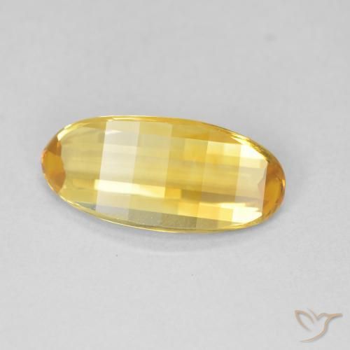Citrino Arancio dorato naturale da 1.94 ct, Ovale, VVS