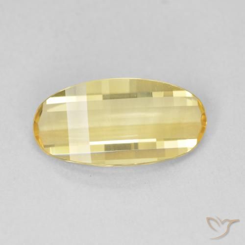 2.45ct Naturale Giallo Toscana Citrino, Ovale, VVS