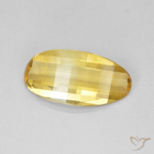 Citrino Arancio dorato naturale da 2.19 ct, Ovale, VVS