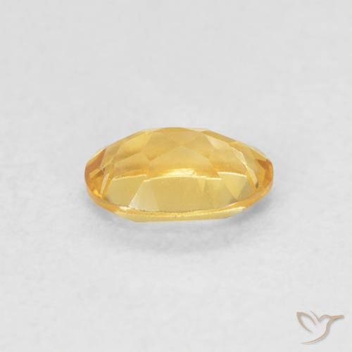 Citrino Oro naturale da 0.38 ct, Ovale, VVS-VS