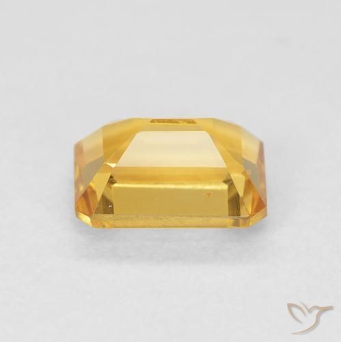 Citrino Arancio-Oro naturale da 1.43 ct, Ottagonale / Taglio smeraldo, VVS