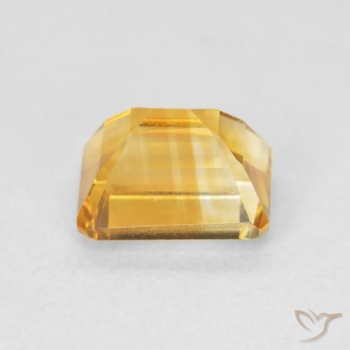 Citrino Oro medio naturale da 1.93 ct, Ottagonale / Taglio smeraldo, VVS
