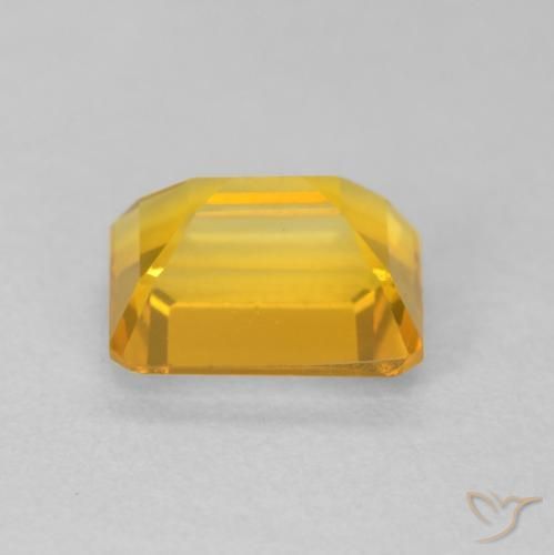 Citrino Dorato naturale da 1.65 ct, Ottagonale / Taglio smeraldo, VVS-VS