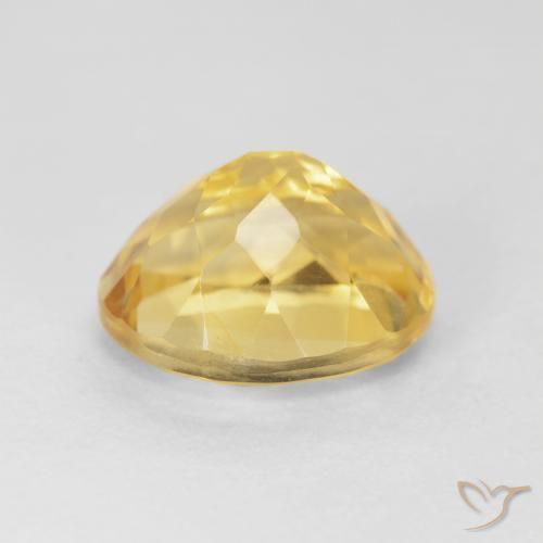 Citrino Dorato medio naturale da 4.86 ct, Ovale, VVS-VS