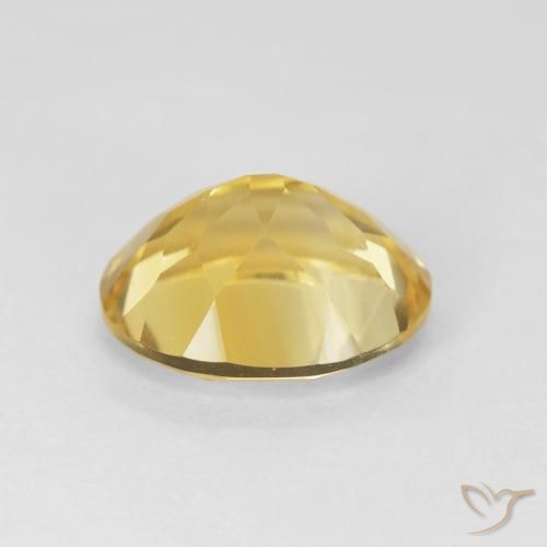 Citrino Dorato medio naturale da 4.08 ct, Ovale, VVS-VS