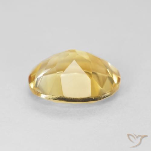 Citrino Dorato naturale da 3.84 ct, Ovale, VVS