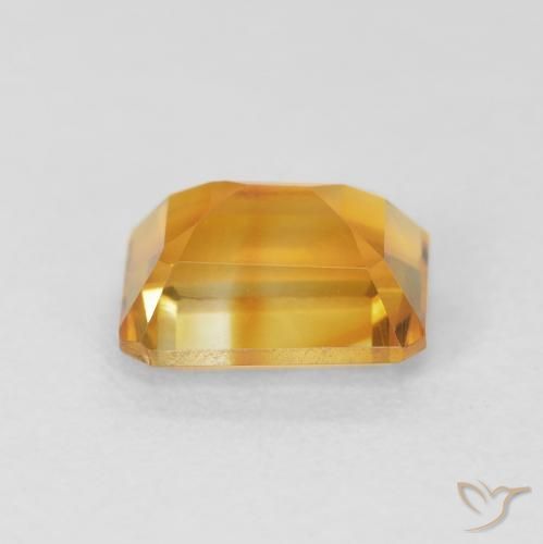 Citrino Arancio intenso-OroG naturale da 1.68 ct, Ottagonale / Taglio smeraldo, VVS