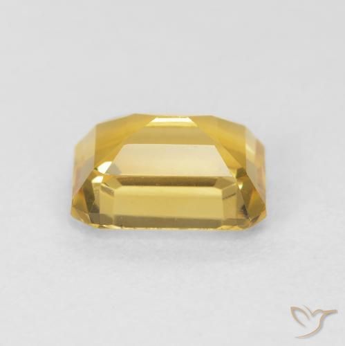 Citrino Dorato naturale da 1.53 ct, Ottagonale / Taglio smeraldo, VVS