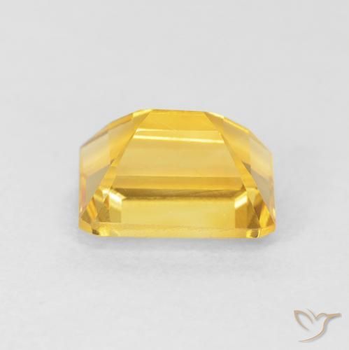 Citrino Oro medio naturale da 1.82 ct, Ottagonale / Taglio smeraldo, VVS-VS