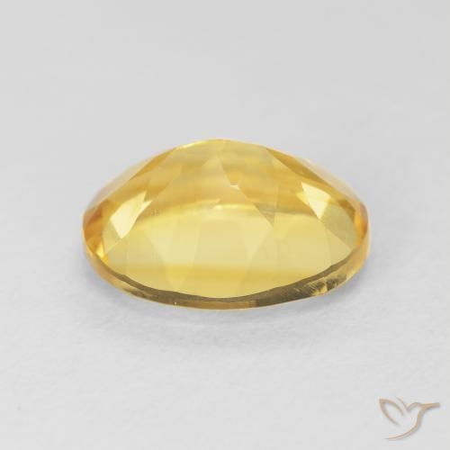 Citrino Dorato medio naturale da 4.19 ct, Ovale, VVS-VS