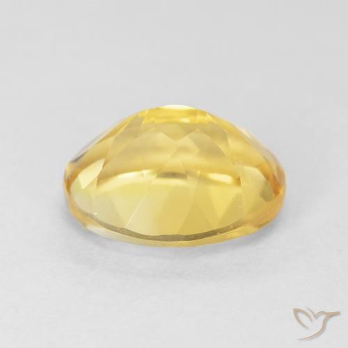 Citrino Arancio dorato naturale da 4.72 ct, Ovale, VVS-VS