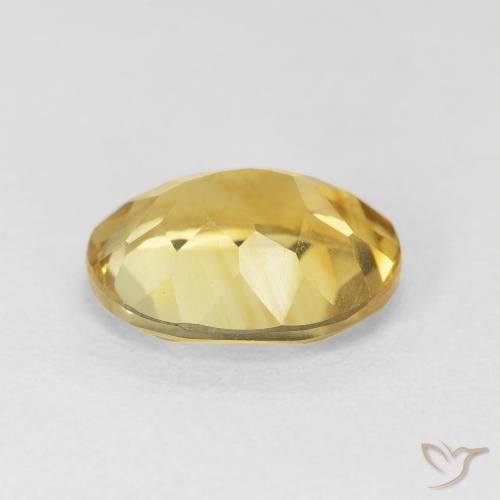 Citrino Arancio dorato naturale da 3.87 ct, Ovale, VVS-VS