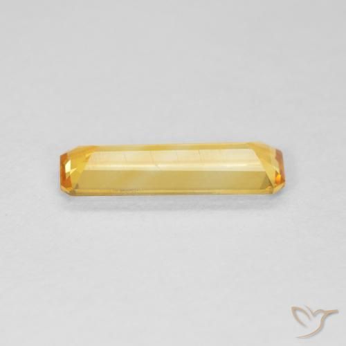 Citrino Dorato naturale da 0.99 ct, Ottagonale / Taglio smeraldo, VVS-VS