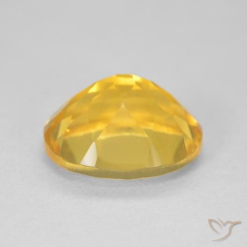 Citrino Oro medio naturale da 4.58 ct, Ovale, VVS-VS