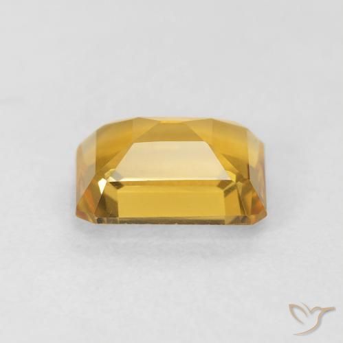Citrino Dorato naturale da 1.46 ct, Ottagonale / Taglio smeraldo, VVS