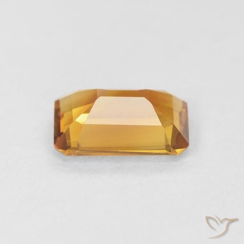 Citrino Medium Light-Golden naturale da 1.10 ct, Ottagonale / Taglio smeraldo, VS