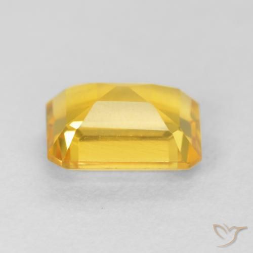 Citrino Oro brillante naturale da 1.56 ct, Ottagonale / Taglio smeraldo, VVS